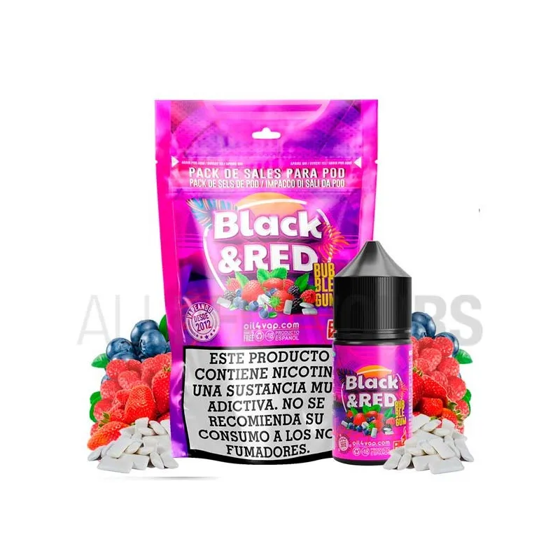 sales nicotina sabor frutos rojos Black & Red 24 ml Oil4vap sales nicotina sabor frutos rojos Black & Red 24 ml Oil4vap