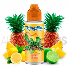 Liquido de vapeo deliciosa fusión de sabores tropicales con de lima y limón