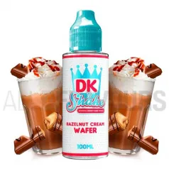 líquido vapeo con sabor a batido de chocolate con galleta tipo barquillo