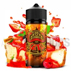 Seth es un líquido de vapeo de tarta de queso con fresas de la marca Oil4vap