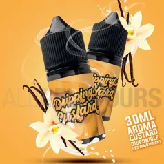 Aroma de vapeo mezclad e cremosa vainilla, caramelo y una pizca de mantequilla salada