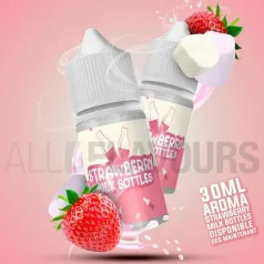 Aroma vapeo con sabor a fresas con nubes dulces. Un sabor muy dulce y cremoso