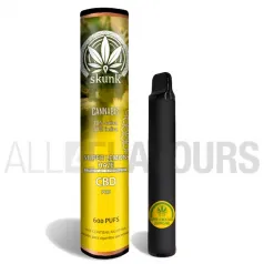 Pod desechable CBD Lemon Haze con terpenos naturales de 250 mg y 600 caladas