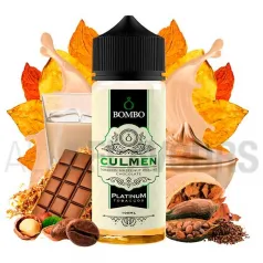Exquisito líquido de vapeo de la marca bombo con notas dulces de chocolate