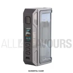 Mod vapeo thelema lost vape gunmetal clear