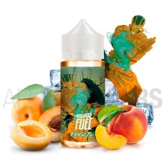 Líquido vaper económico Fuel 100 ml sabor melocotón y albaricoque con efecto frío