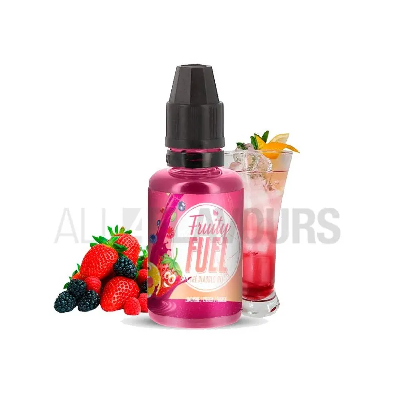 Aroma vapeo Diabolo marca Fuel 30 ml con sabor limonada con frutos rojos y ligero frescor Aroma vapeo Diabolo marca Fuel 30 ml con sabor limonada con frutos rojos y ligero frescor