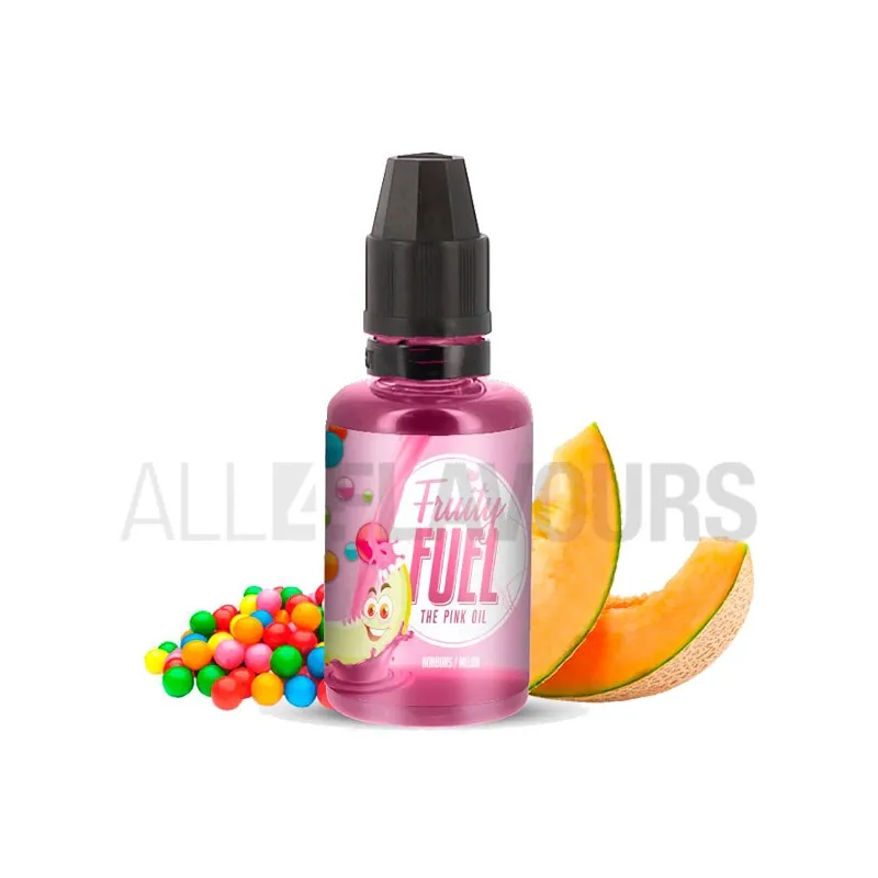 Aroma vapeo Pink Oil marca Fuel 30 ml con sabor a exquisito chicle de melón Aroma vapeo Pink Oil marca Fuel 30 ml con sabor a exquisito chicle de melón