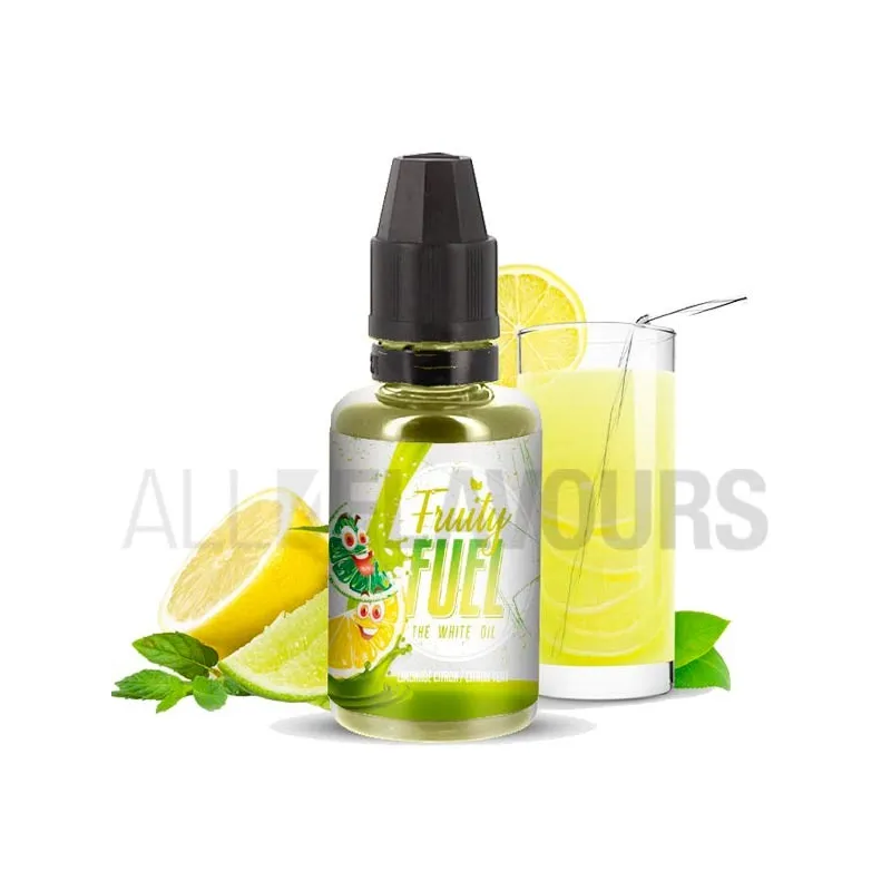 Aroma vapeo White Oil marca Fuel 30 ml con sabor limonada de limón y lima Aroma vapeo White Oil marca Fuel 30 ml con sabor limonada de limón y lima