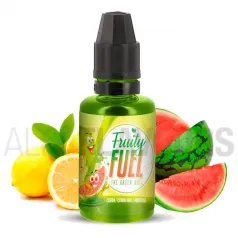 Aroma vapeo Green Oil marca Fuel 30 ml con sabor a sandía y limón sin nicotina