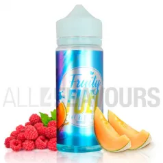 Líquido vaper económico Fuel 100 ml sabor melón con frambuesas rojas Fruty Fuel