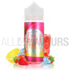 Líquido vaper económico Fuel 100 ml sabor limonada con fresas  Fruty Fuel