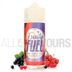 Líquido vaper sin nicotina económico Fuel 100 ml sabor cerezas y grosellas negras