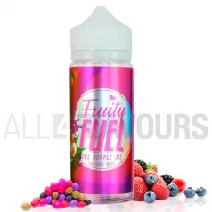 Líquido vaper sin nicotina económico Fruty Fuel 100 ml sabor chicle y fruto rojos