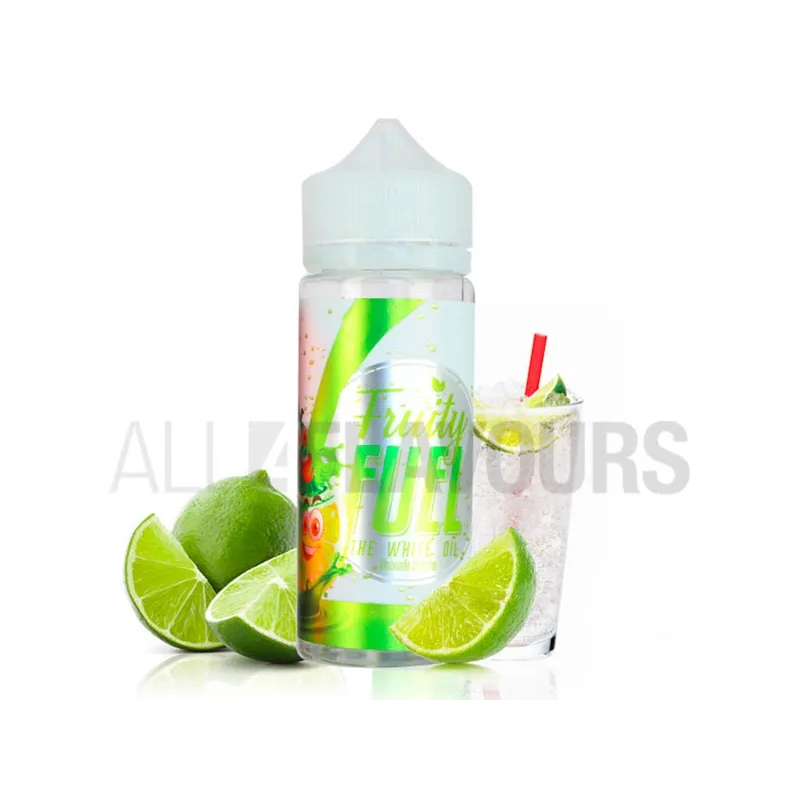 Líquido vaper sin nicotina económico Fruty Fuel 100 ml sabor limonada lima Líquido vaper sin nicotina económico Fruty Fuel 100 ml sabor limonada lima