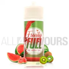 Líquido vaper sin nicotina económico Fruty Fuel 100 ml sabor sandía y kiwi
