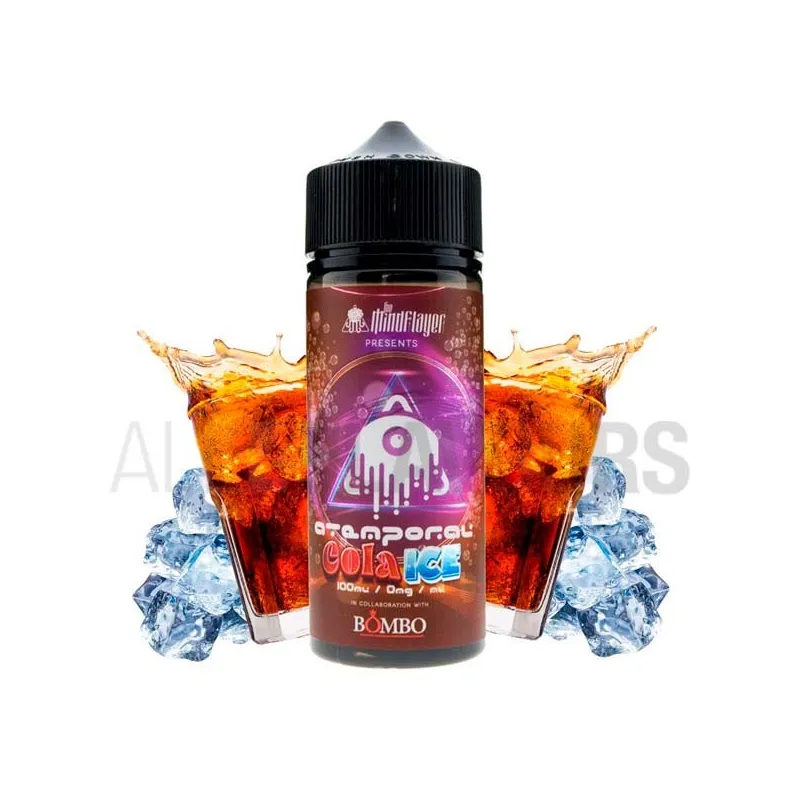 Líquido vaper 100 ml sabor fresa con lima Cola Ice Atemporal the mind flyer Líquido vaper 100 ml sabor fresa con lima Cola Ice Atemporal the mind flyer