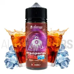 Líquido vaper 100 ml sabor fresa con lima Cola Ice Atemporal the mind flyer
