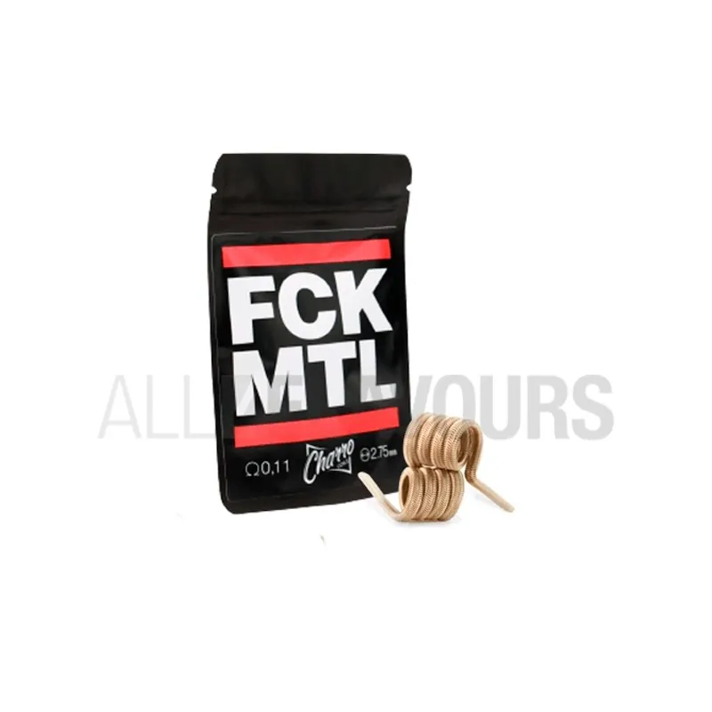 Resistencias artesanales FCKMTL 0.11 Ohmios Charro coils para vaper Resistencias artesanales FCKMTL 0.11 Ohmios Charro coils para vaper