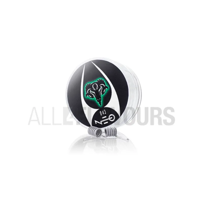 Resistencias artesanales Neo 0.43 Ohmios Charro coils para vaper Resistencias artesanales Neo 0.43 Ohmios Charro coils para vaper