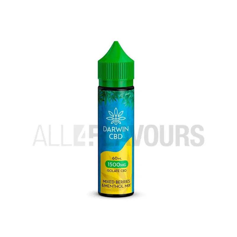 Líquido vaper CBD Darwin con sabor a frutos del bosque 1500 mg de CBD con terpenos Líquido vaper CBD Darwin con sabor a frutos del bosque 1500 mg de CBD con terpenos