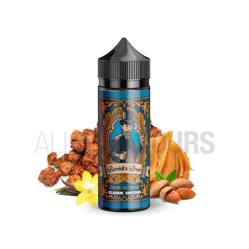 comprar líquido vaper sin nicotina Caramel Nut Cream Clásico 100 ml Barricks Brew con sabor a almendras y crema comprar líquido vaper sin nicotina Caramel Nut Cream Clásico 100 ml Barricks Brew con sabor a almendras y crema