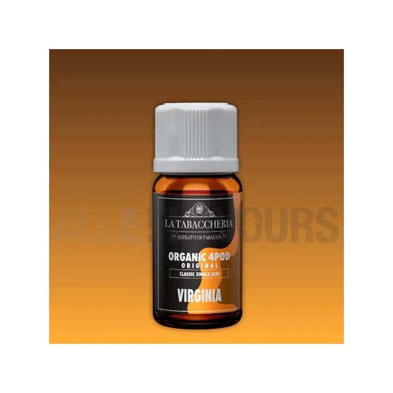 extracto orgánico tabaco sin nicotina 4pod virginia 10ml la tabaccheria
