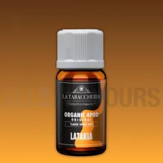 extracto orgánico tabaco sin nicotina 4pod latakia 10ml la tabaccheria