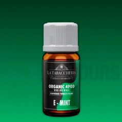 extracto orgánico tabaco sin nicotina 4pod emint 10ml la tabaccheria