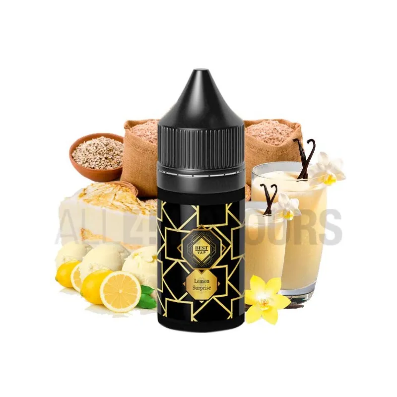 Aroma alquimia vaper sin nicotina 30 ml Lemon Surprise 30 ml Best Vap sabor dulce Aroma alquimia vaper sin nicotina 30 ml Lemon Surprise 30 ml Best Vap sabor dulce