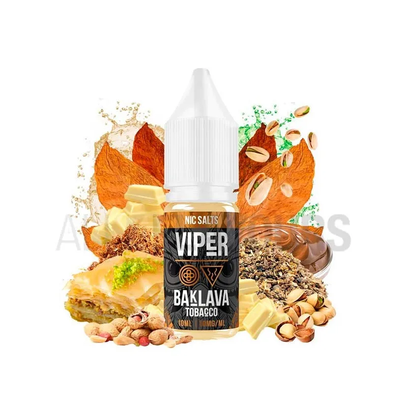 Sales nicotina Baklava Tobaco Viper sabor a tabaco dulce, un clásico tabapostre Sales nicotina Baklava Tobaco Viper sabor a tabaco dulce, un clásico tabapostre