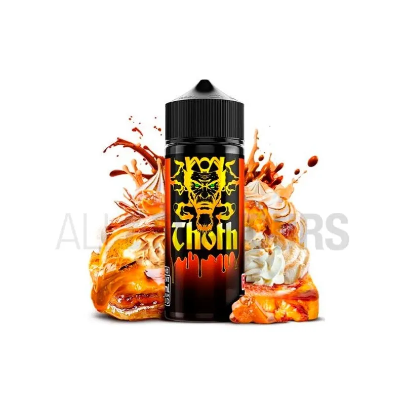 Thoth es un líquido de vapeo de leche vainilla con crema de la marca Oil4vap Thoth es un líquido de vapeo de leche vainilla con crema de la marca Oil4vap