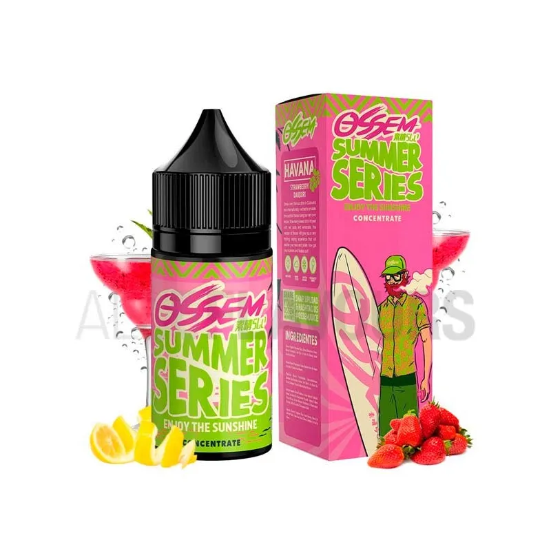 Concentrado vapeo Strawberry Daikiry 30ml Ossem Concentrado vapeo Strawberry Daikiry 30ml Ossem