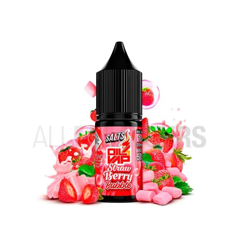 Líquido Sales de nicotina Strawberry Bubble 10 ml 10/20 Mg Oil4vap Líquido Sales de nicotina Strawberry Bubble 10 ml 10/20 Mg Oil4vap