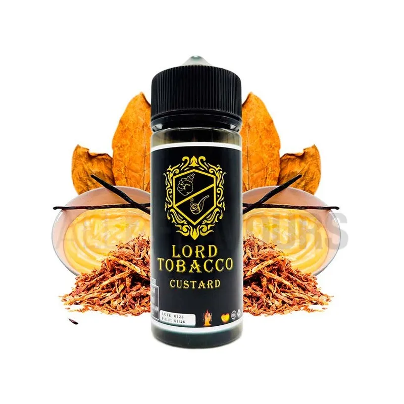 Líquido vaper sin nicotina Custard Tobacco 100 ml Lord Tobacco Líquido vaper sin nicotina Custard Tobacco 100 ml Lord Tobacco