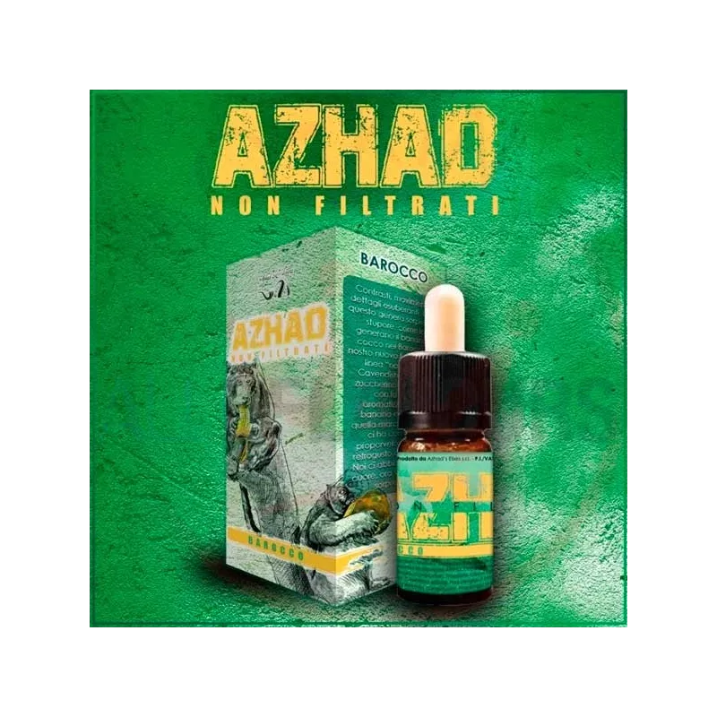 Extracto orgánico tabaco sin nicotina Baroco10 ml Azhads elixir sabor a tabaco Extracto orgánico tabaco sin nicotina Baroco10 ml Azhads elixir sabor a tabaco
