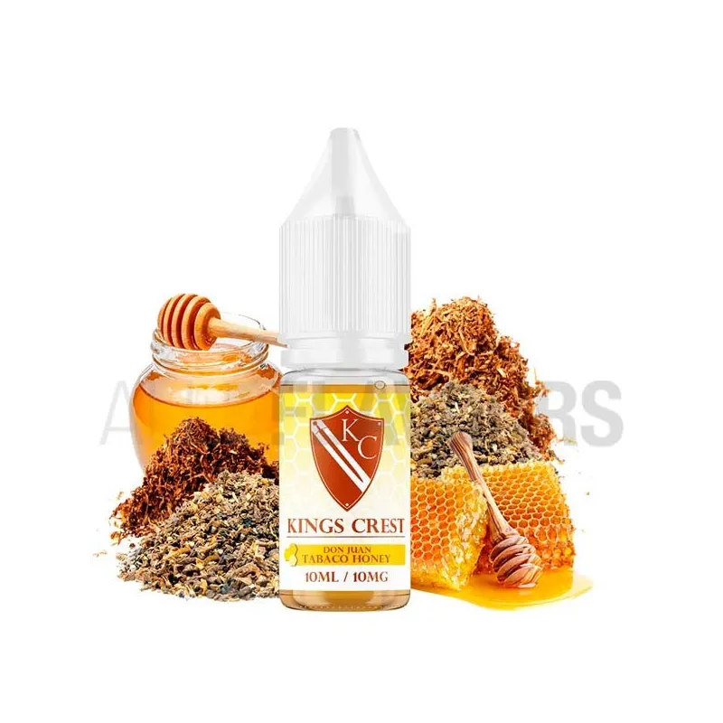 Sales nicotina Don Juan Tabaco Honey 10 ml 10/20 MG Kings Crest Sales nicotina Don Juan Tabaco Honey 10 ml 10/20 MG Kings Crest