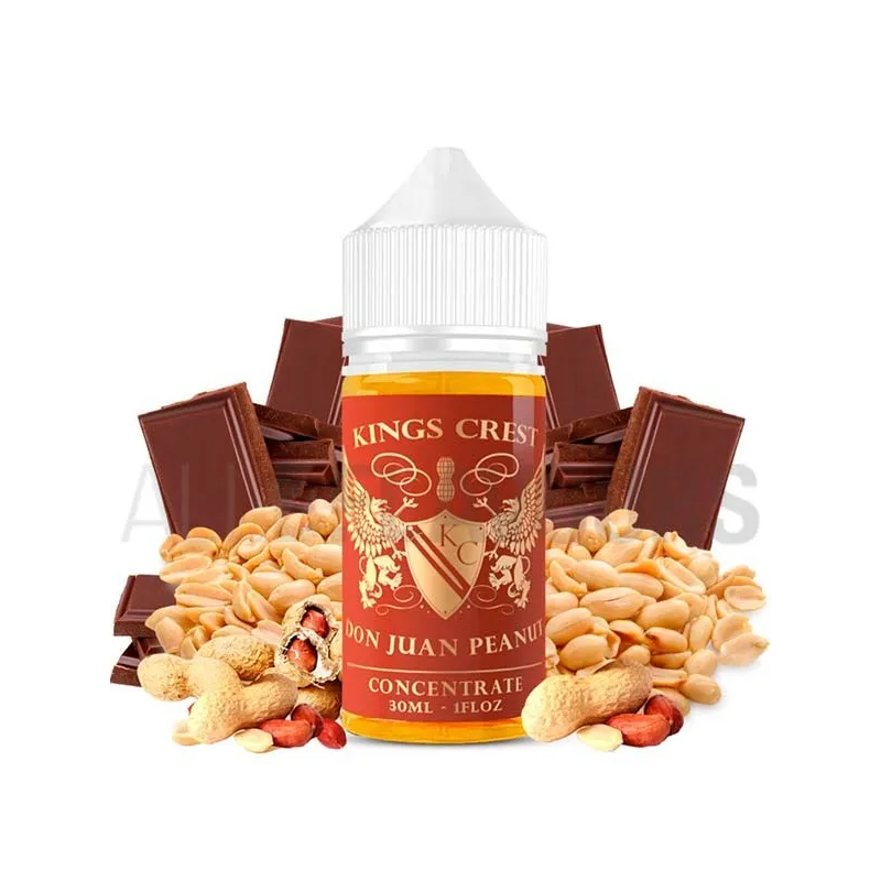 Aroma vapeo sin nicotina Don Juan Peanut 30 ml King´s Crest Aroma vapeo sin nicotina Don Juan Peanut 30 ml King´s Crest