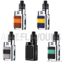 Kit Inicio Vapeo vapeo Eleaf pico Le 75 vatios color azul  y amarillo