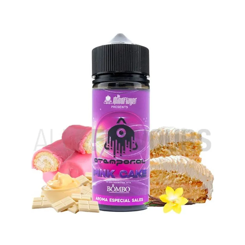 Aroma Pink Cake 30 ml para uso con sales de nicotina. Aroma Pink Cake 30 ml para uso con sales de nicotina.