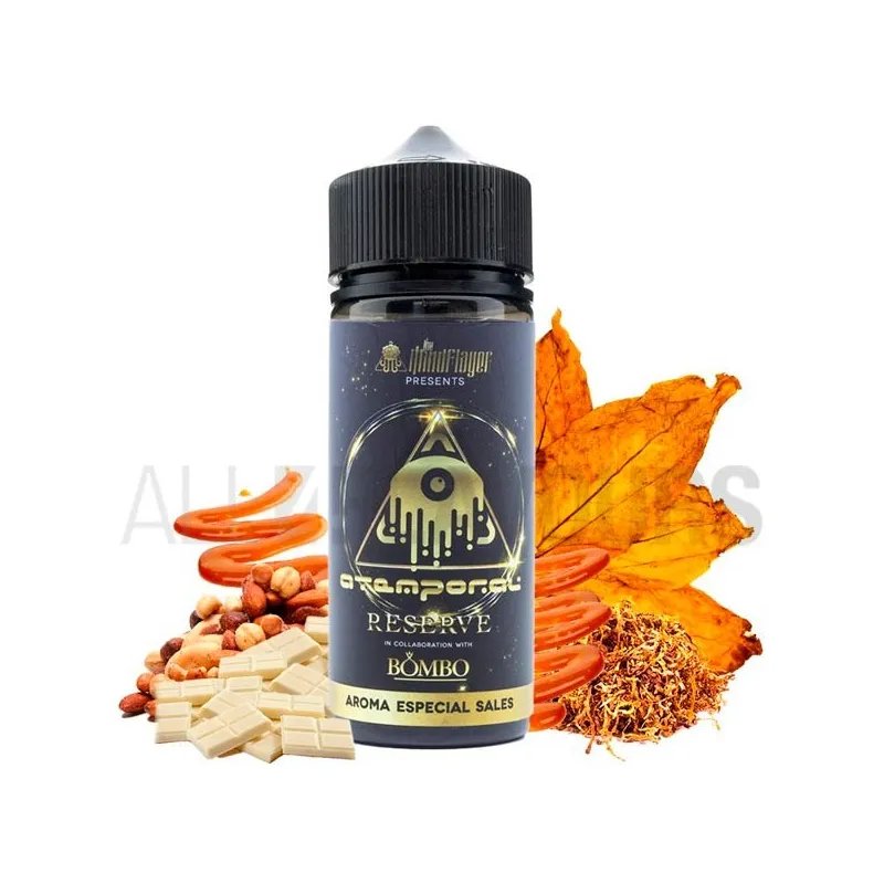 Aroma Atemporal Reserve 30 ml para uso con sales de nicotina. Aroma Atemporal Reserve 30 ml para uso con sales de nicotina.