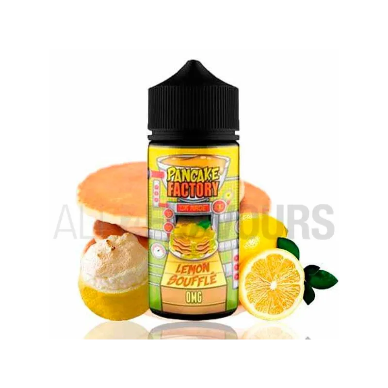 Líquido vape sin nicotina Lemon Souffle 100 ml Pancake Factory sabor dulce Líquido vape sin nicotina Lemon Souffle 100 ml Pancake Factory sabor dulce