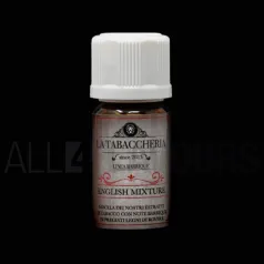 aroma orgánico tabaco sin nicotina english mixture 10 ml la tabaccheria