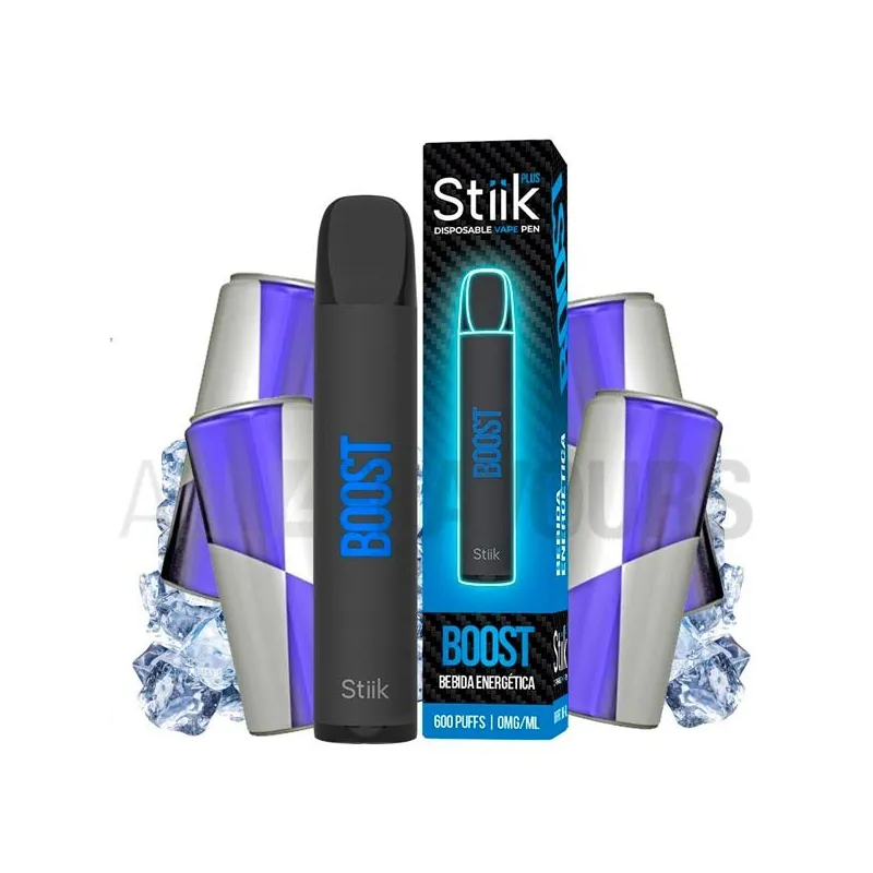 Pod desechable con nicotina sabor bebida energética Pod desechable Boost Stiik Plus Pod desechable con nicotina sabor bebida energética Pod desechable Boost Stiik Plus