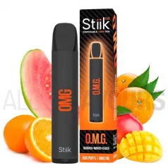 Pod desechable con nicotina sabor frutal Pod Desechable O.M.G Stiik Plus