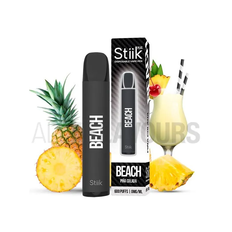 Pod desechable con nicotina sabor a piña colada Pod Desechable Piña Colada Stiik Plus Pod desechable con nicotina sabor a piña colada Pod Desechable Piña Colada Stiik Plus