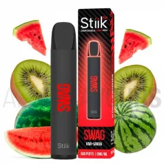 Pod desechable con nicotina sabor a sandía con kiwi Pod Desechable Queen Swag Plus