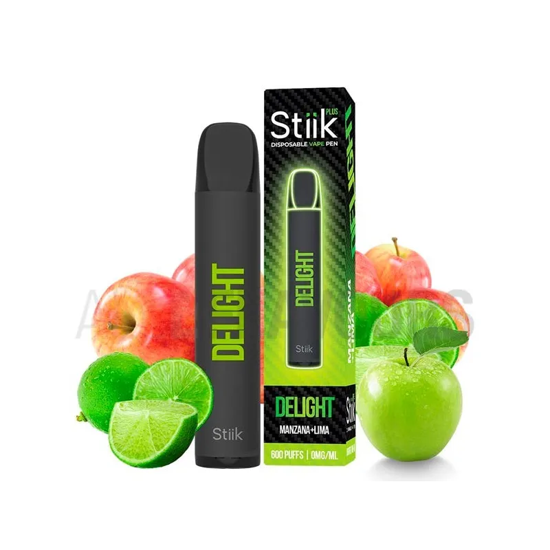 Pod desechable con nicotina sabor a manzana con lima Pod Desechable Queen Delight Plus Pod desechable con nicotina sabor a manzana con lima Pod Desechable Queen Delight Plus