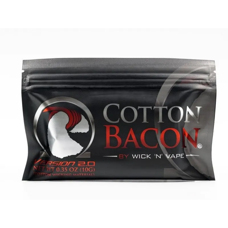 Algodón orgánico vapeo Cotton Bacon V2 Wick N Vapes Algodón orgánico vapeo Cotton Bacon V2 Wick N Vapes