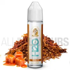 Extracto orgánico tabaco sin nicotina H2O Caramello Mixture Organico 20 ml ADG sabor tabaco con caramelo dulce